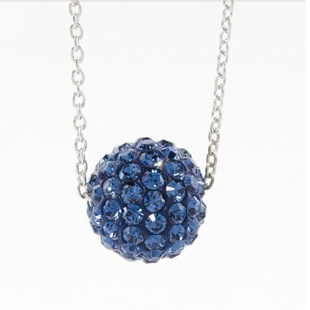 Touchstone Crystal by Swarovski Birthstone Necklace | December | NIB | Montana